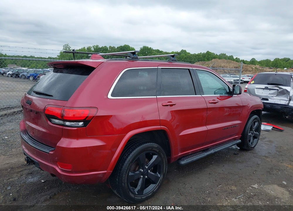 2015 JEEP GRAND CHEROKEE ALTITUDE VIN: 1C4RJFAG6FC208426