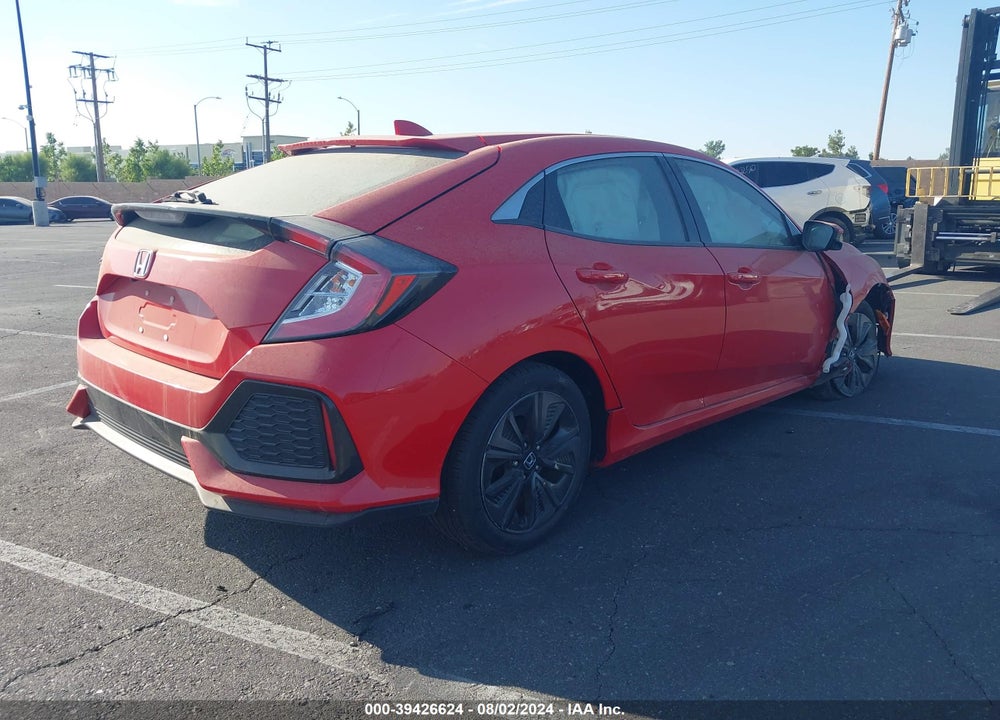 2019 HONDA CIVIC EX VIN: SHHFK7H68KU404169