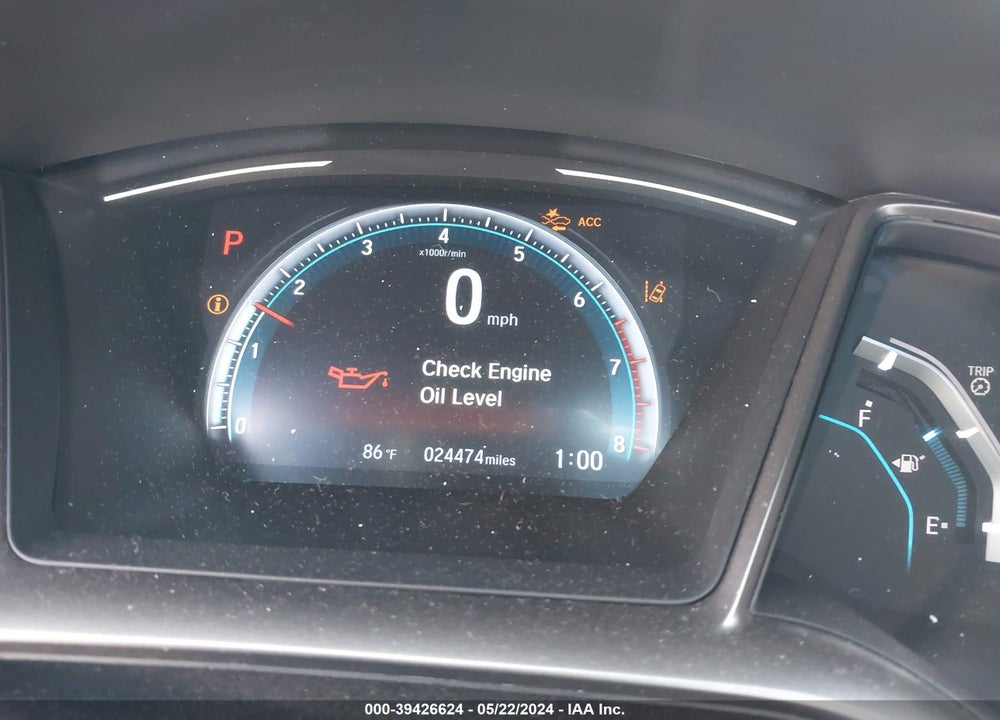 2019 HONDA CIVIC EX VIN: SHHFK7H68KU404169