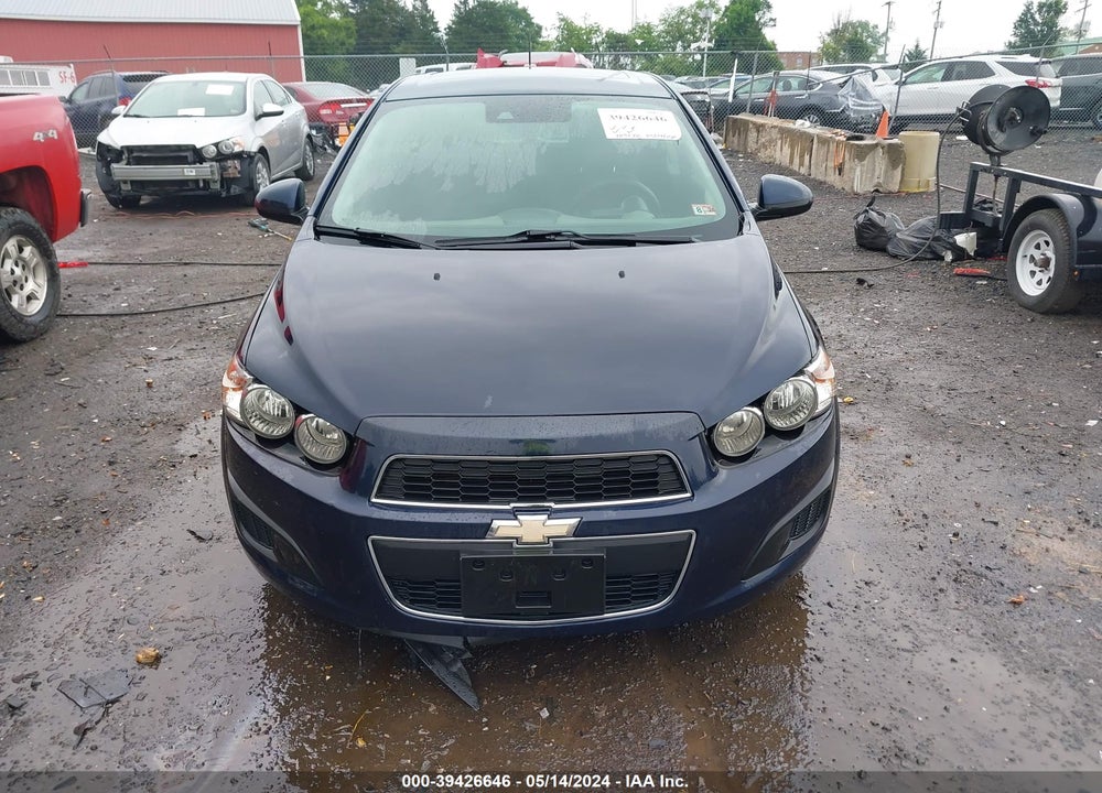 2016 CHEVROLET SONIC LT AUTO VIN: 1G1JC6SB6G4118112
