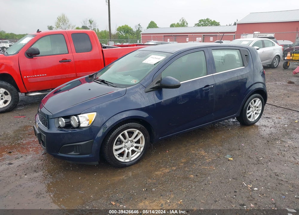 2016 CHEVROLET SONIC LT AUTO VIN: 1G1JC6SB6G4118112