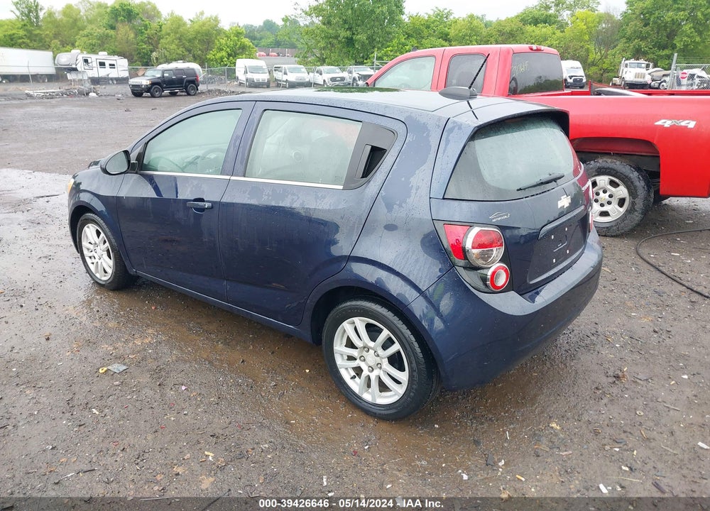 2016 CHEVROLET SONIC LT AUTO VIN: 1G1JC6SB6G4118112