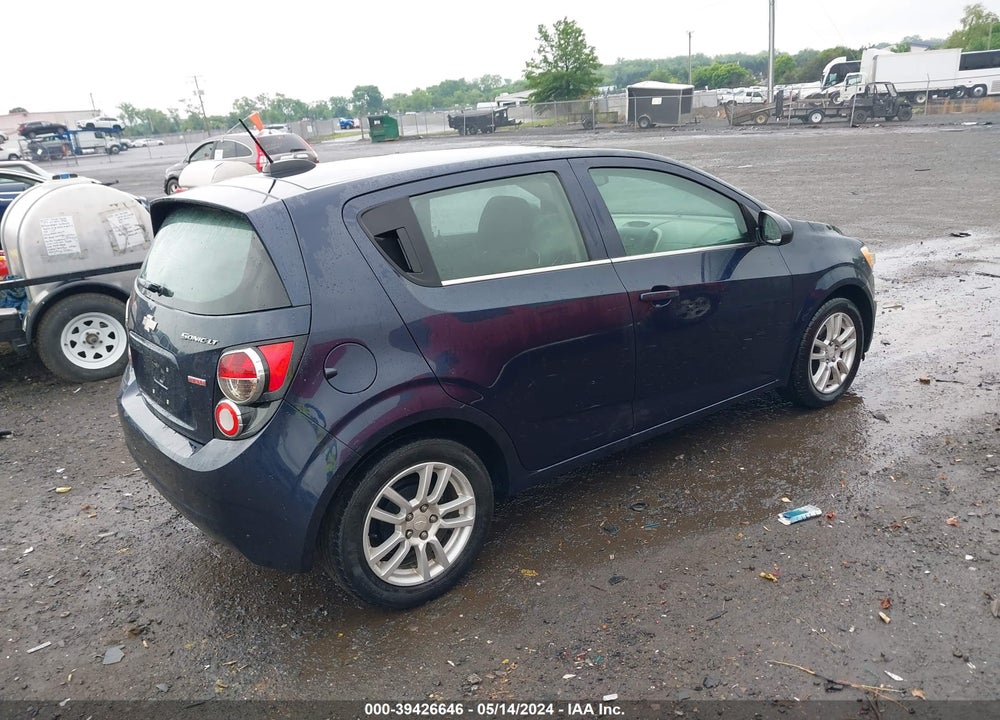 2016 CHEVROLET SONIC LT AUTO VIN: 1G1JC6SB6G4118112