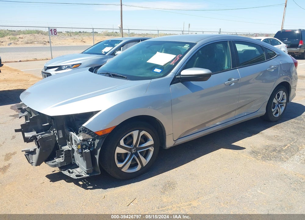 2018 HONDA CIVIC LX VIN: 2HGFC2F5XJH590139