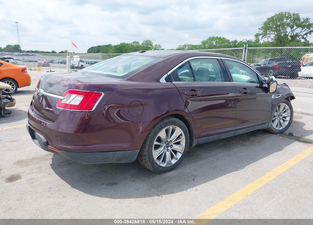 2011 FORD TAURUS LIMITED VIN: 1FAHP2FW6BG133349