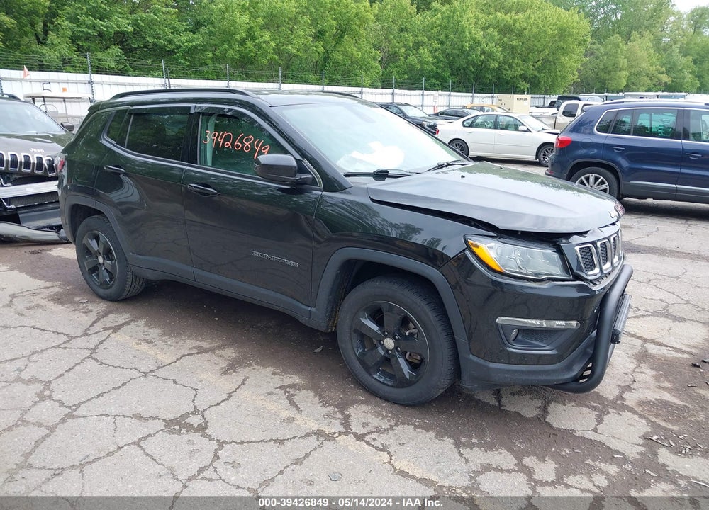2018 JEEP COMPASS LATITUDE 4X4 VIN: 3C4NJDBB1JT345101