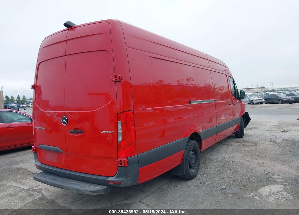 2021 MERCEDES-BENZ SPRINTER 2500 HIGH ROOF I4 DIESEL VIN: W1Y4DDHY0MT073666