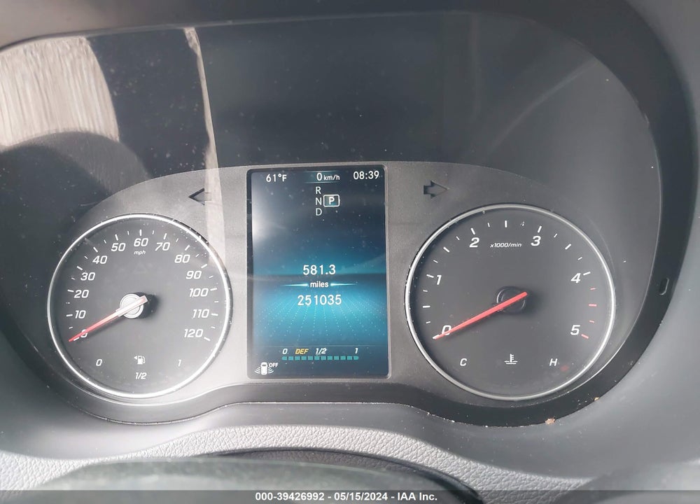 2021 MERCEDES-BENZ SPRINTER 2500 HIGH ROOF I4 DIESEL VIN: W1Y4DDHY0MT073666