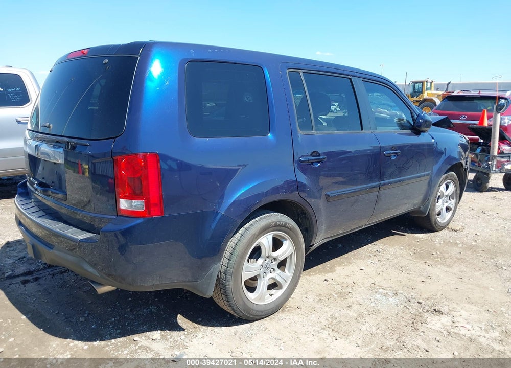 2015 HONDA PILOT EX-L VIN: 5FNYF3H57FB019075