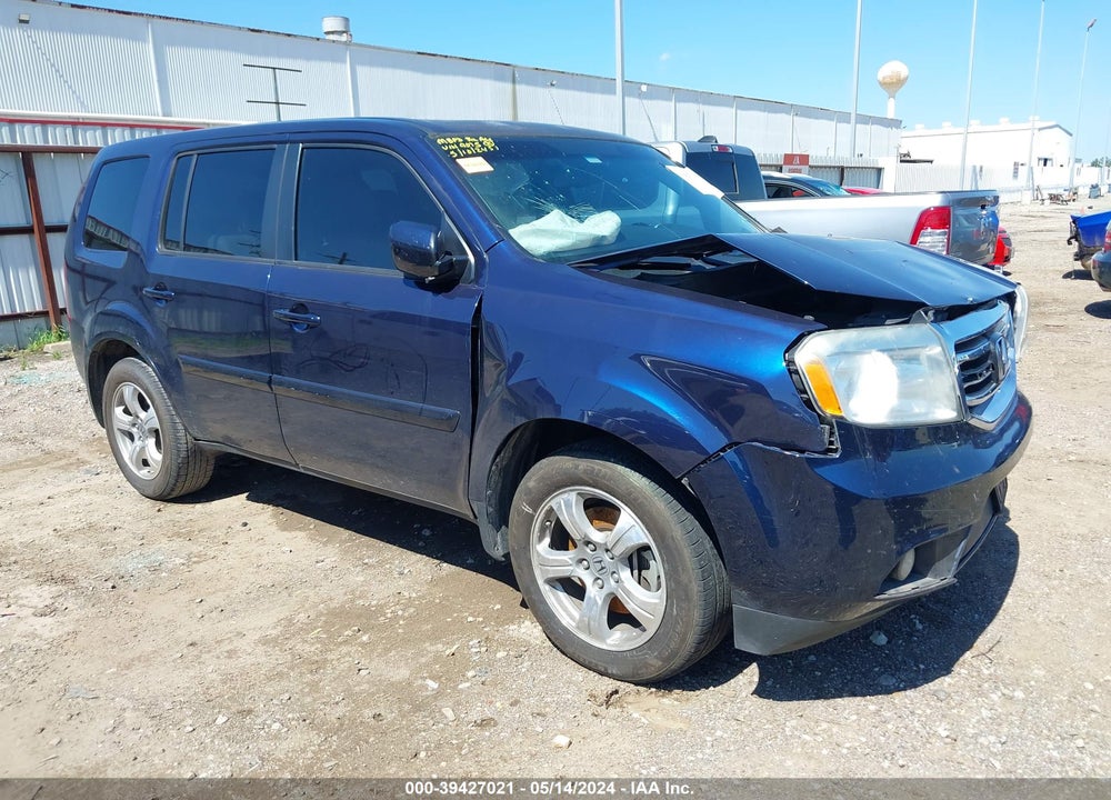 2015 HONDA PILOT EX-L VIN: 5FNYF3H57FB019075