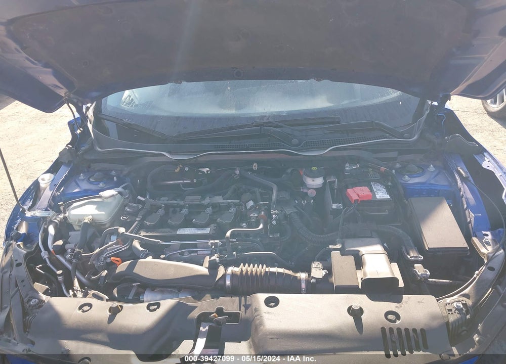 2019 HONDA CIVIC EX VIN: 19XFC1F33KE017636