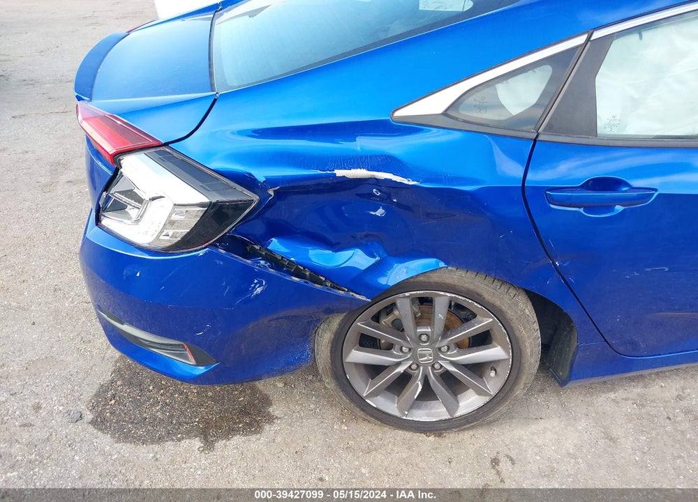 2019 HONDA CIVIC EX VIN: 19XFC1F33KE017636