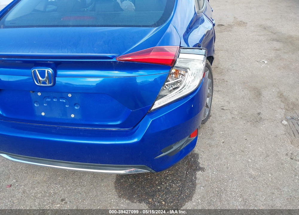2019 HONDA CIVIC EX VIN: 19XFC1F33KE017636