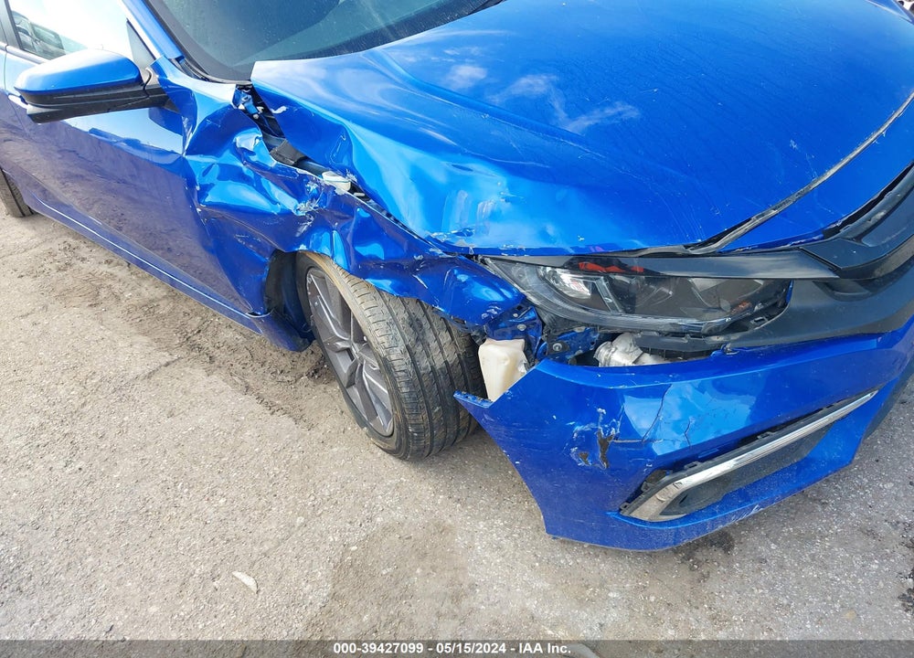 2019 HONDA CIVIC EX VIN: 19XFC1F33KE017636
