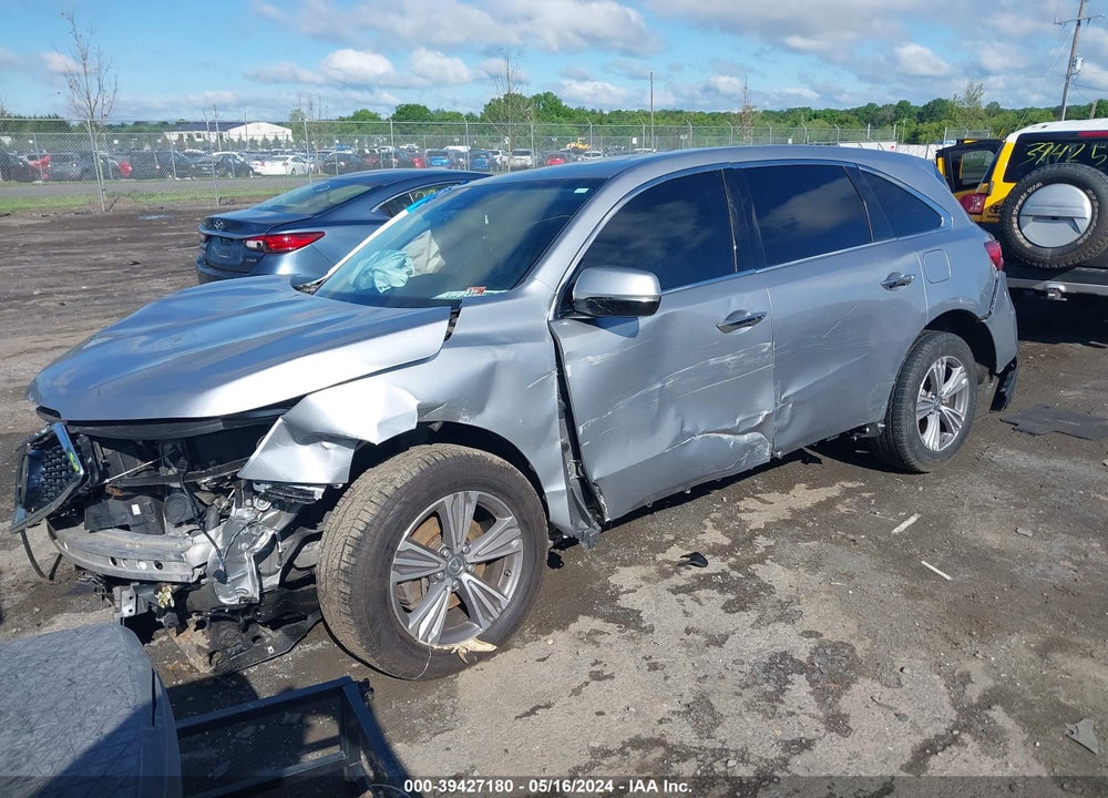 2020 ACURA MDX STANDARD VIN: 5J8YD4H34LL017577