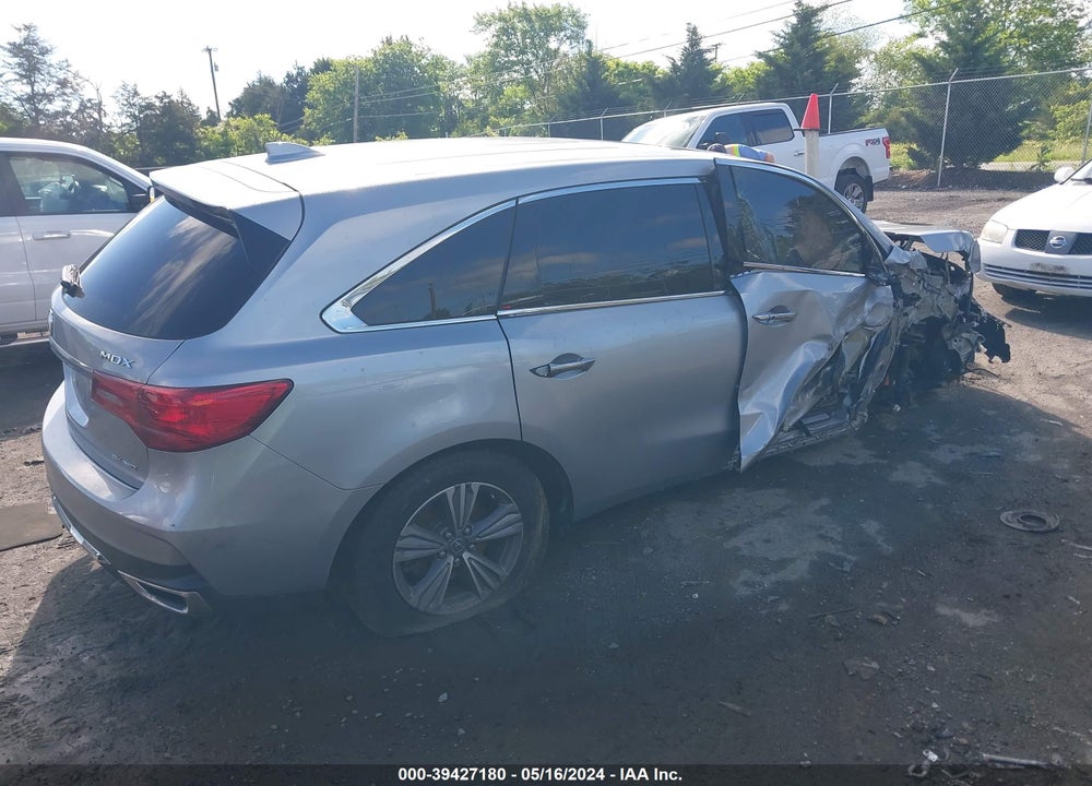 2020 ACURA MDX STANDARD VIN: 5J8YD4H34LL017577