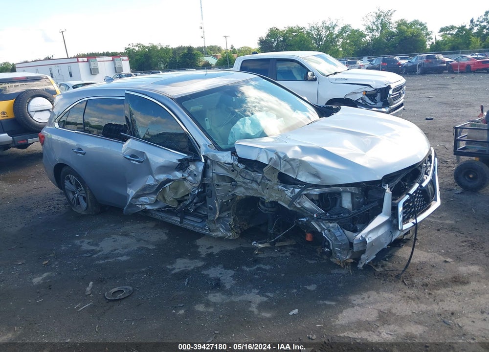 2020 ACURA MDX STANDARD VIN: 5J8YD4H34LL017577