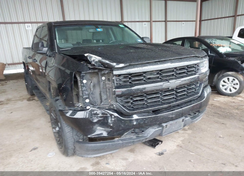 2018 CHEVROLET SILVERADO 1500 CUSTOM VIN: 1GCRCPEC4JZ297085