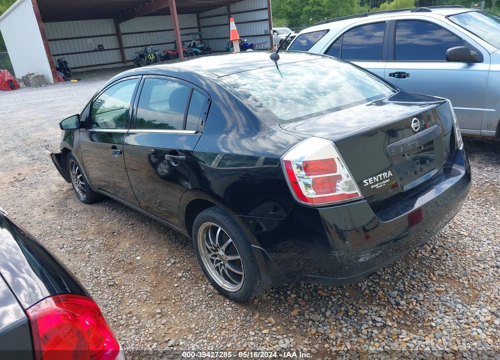 2008 NISSAN SENTRA 2.0S VIN: 3N1AB61E78L668990