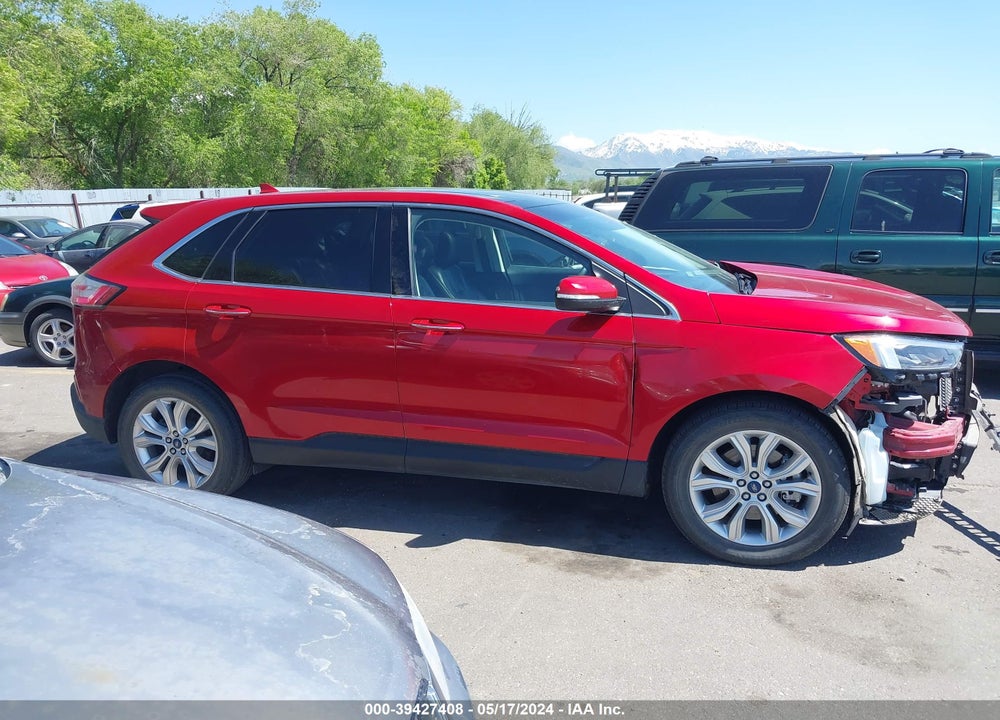 2020 FORD EDGE TITANIUM VIN: 2FMPK4K97LBA12463