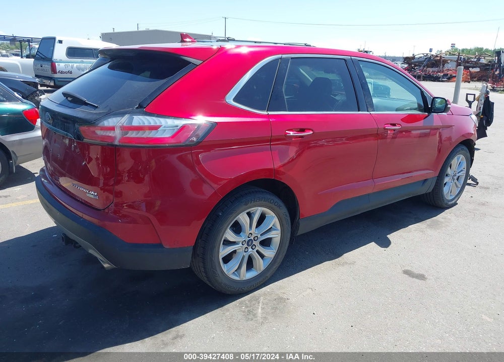 2020 FORD EDGE TITANIUM VIN: 2FMPK4K97LBA12463