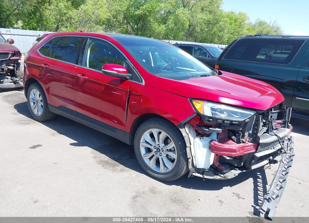 2020 FORD EDGE TITANIUM VIN: 2FMPK4K97LBA12463
