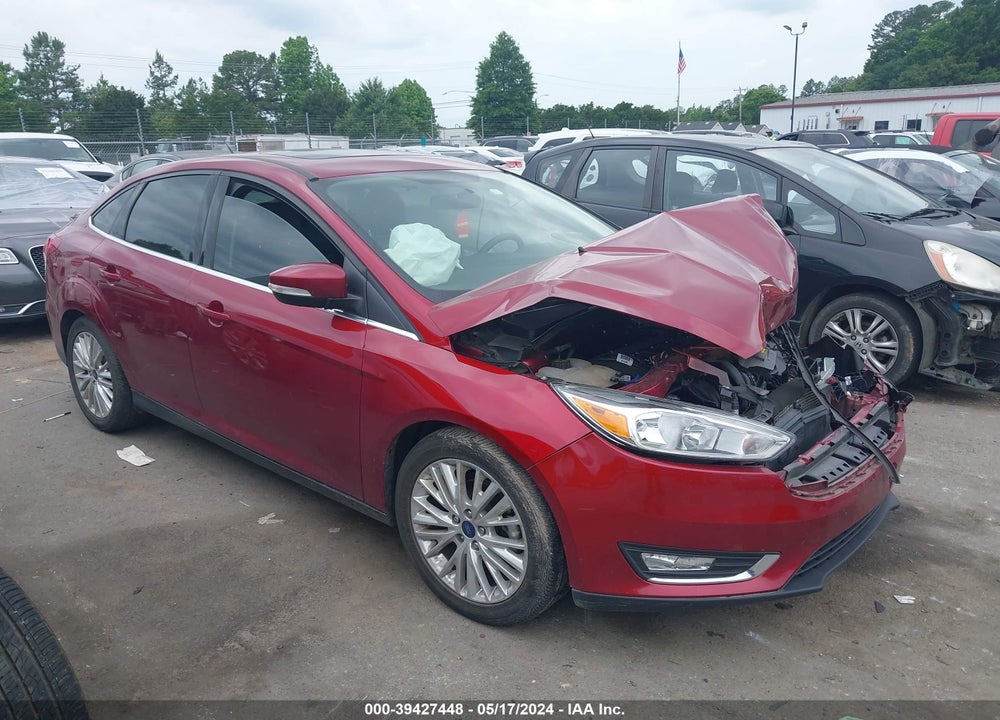 2017 FORD FOCUS TITANIUM VIN: 1FADP3J29HL336633