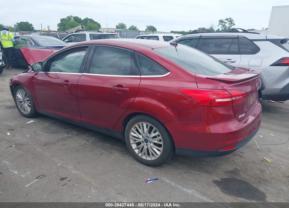 2017 FORD FOCUS TITANIUM VIN: 1FADP3J29HL336633