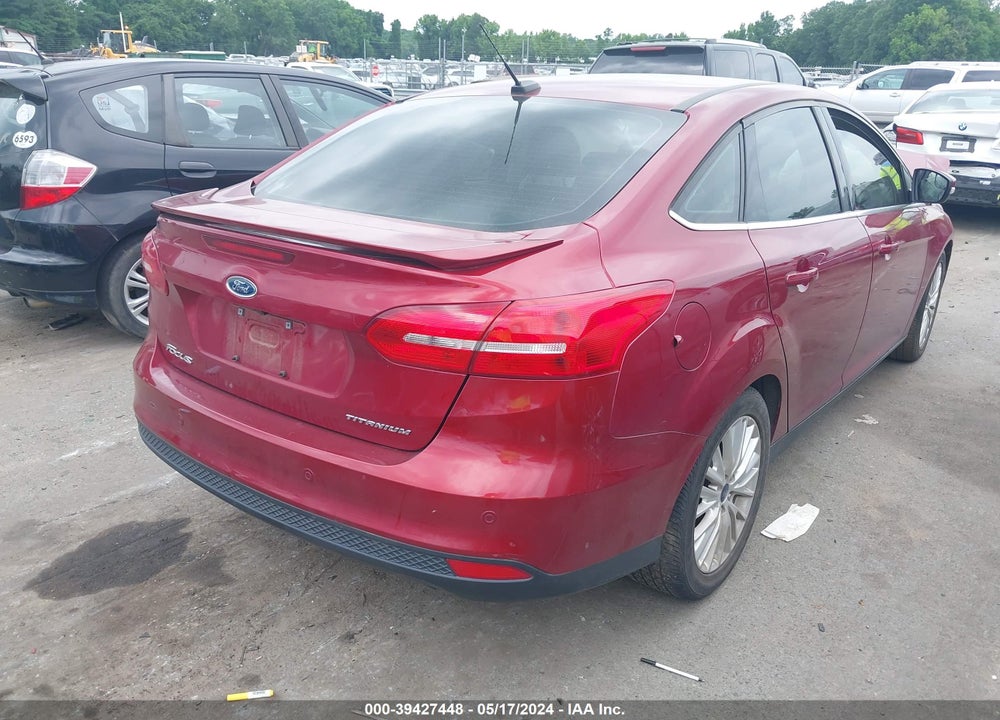 2017 FORD FOCUS TITANIUM VIN: 1FADP3J29HL336633