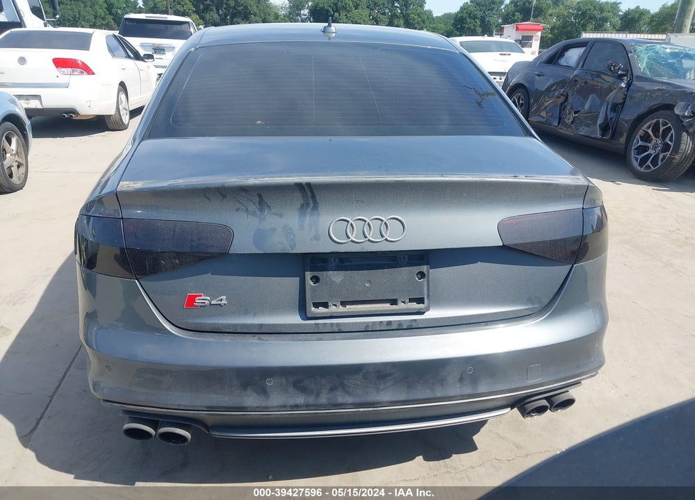 2014 AUDI S4 3.0T PREMIUM PLUS VIN: WAUBGAFL0EA081527
