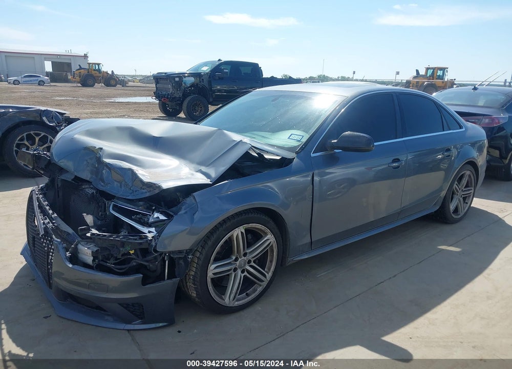 2014 AUDI S4 3.0T PREMIUM PLUS VIN: WAUBGAFL0EA081527