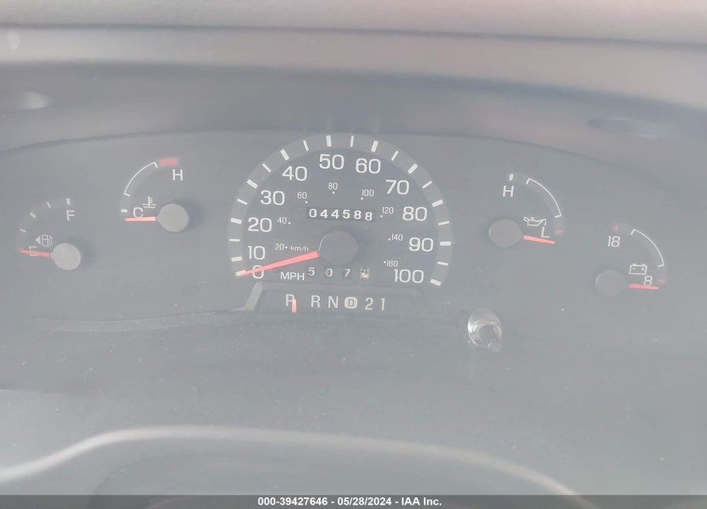 1999 FORD ECONOLINE E450 SUPER DUTY CUTWY  RV VIN: 1FDXE40S2XHB21869