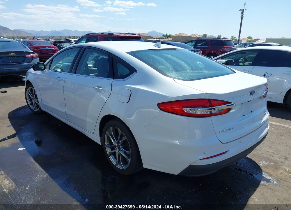 2020 FORD FUSION SEL VIN: 3FA6P0CD0LR131573