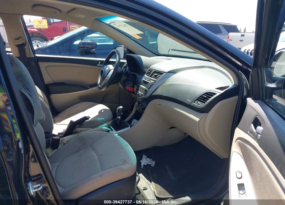 2016 HYUNDAI ACCENT SE VIN: KMHCT4AE6GU161909