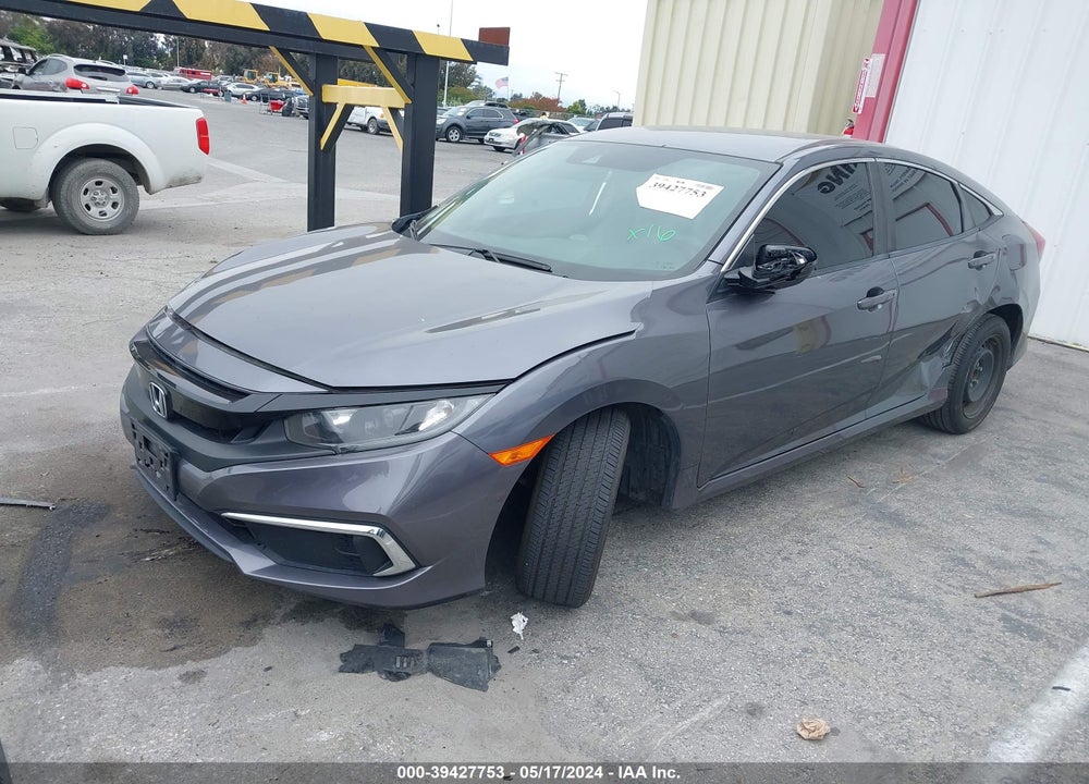 2020 HONDA CIVIC LX VIN: 2HGFC2F61LH530455