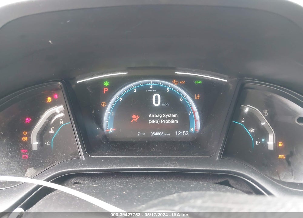 2020 HONDA CIVIC LX VIN: 2HGFC2F61LH530455