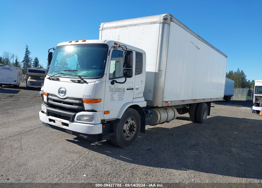 2012 NISSAN DIESEL UD2600 VIN: JNAA410H7CAR15451