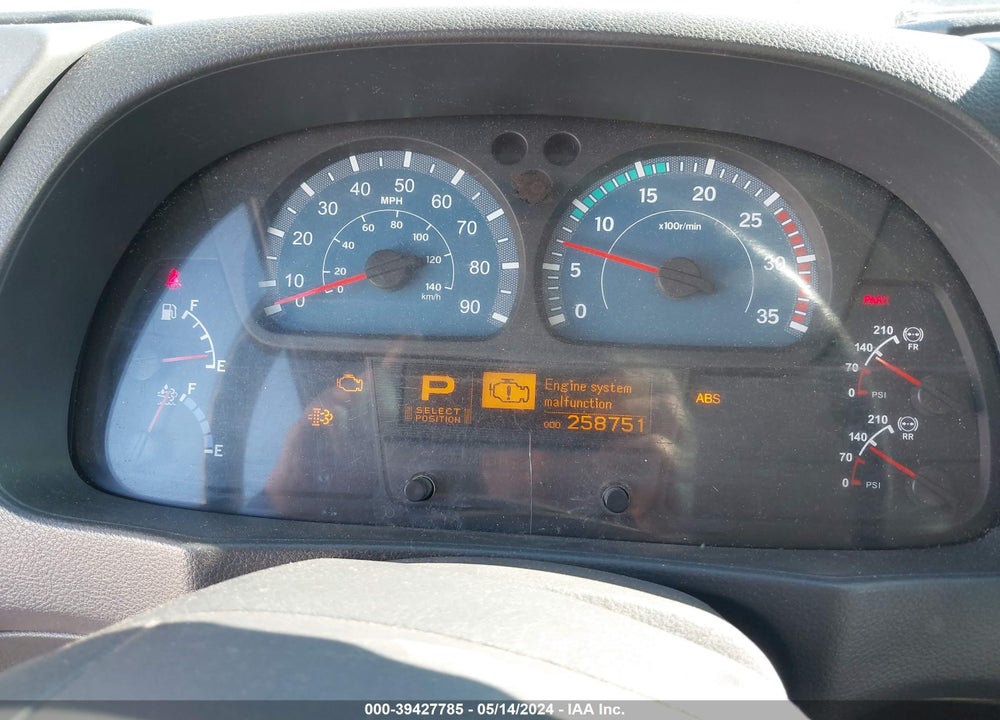 2012 NISSAN DIESEL UD2600 VIN: JNAA410H7CAR15451