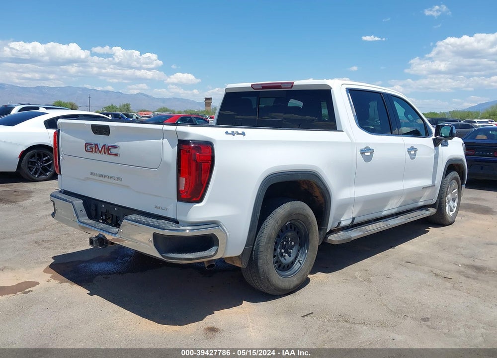 2020 GMC SIERRA 1500 4WD SHORT BOX SLT VIN: 3GTU9DEDXLG220496