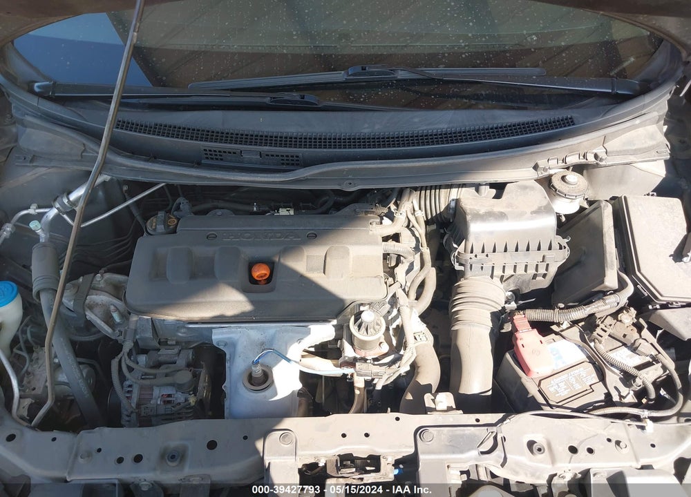 2012 HONDA CIVIC LX VIN: 2HGFB2F54CH608639