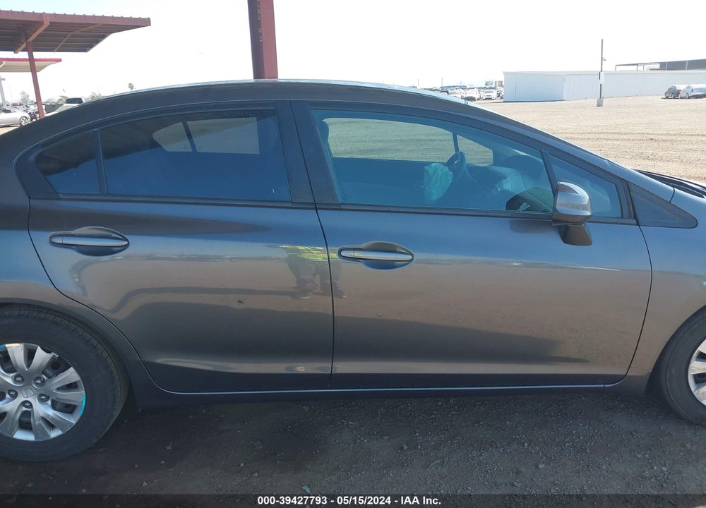 2012 HONDA CIVIC LX VIN: 2HGFB2F54CH608639