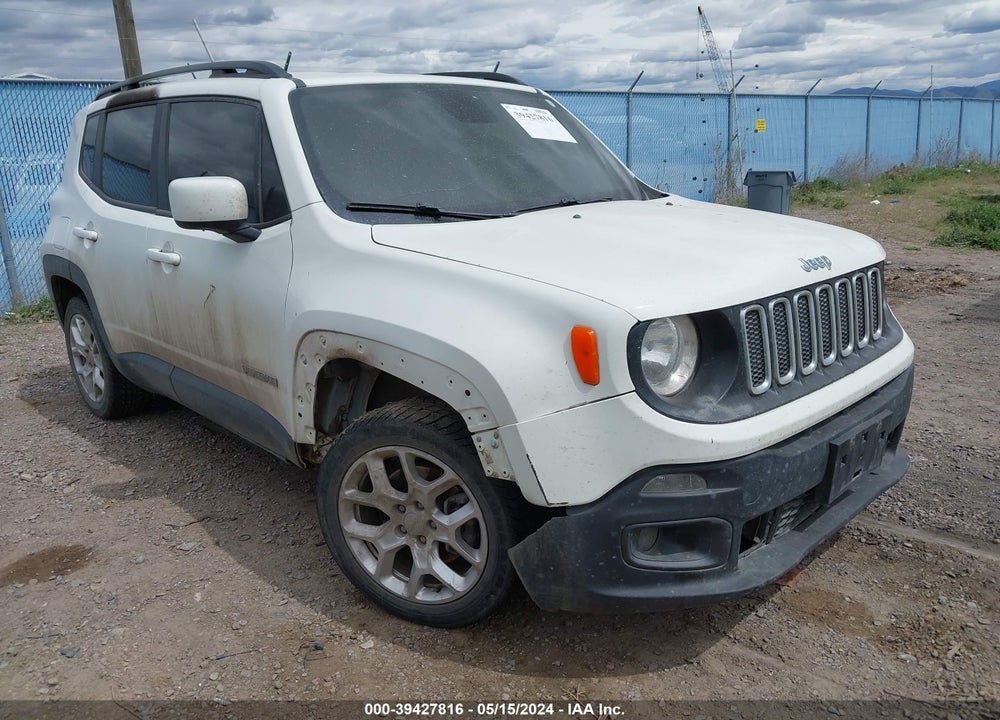 2017 JEEP RENEGADE LATITUDE FWD VIN: ZACCJABB6HPG20937