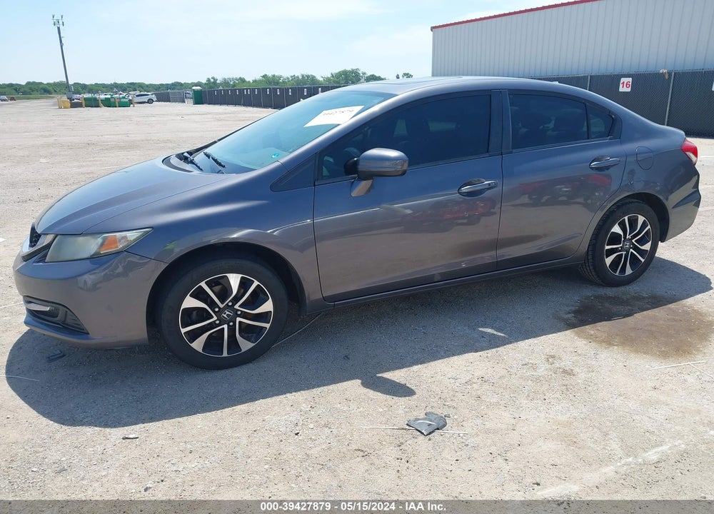 2014 HONDA CIVIC EX VIN: 2HGFB2F82EH501361
