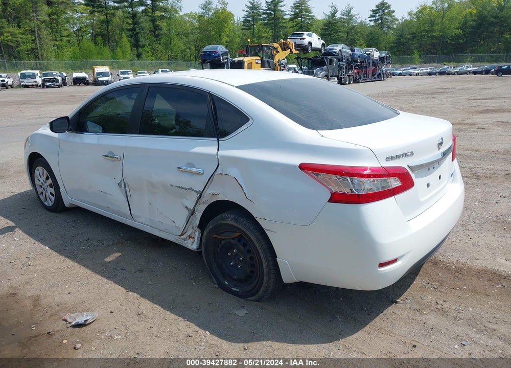 2014 NISSAN SENTRA S VIN: 3N1AB7AP7EY335226