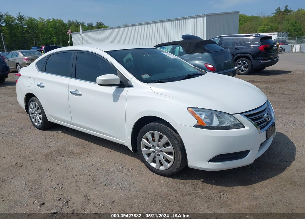 2014 NISSAN SENTRA S VIN: 3N1AB7AP7EY335226
