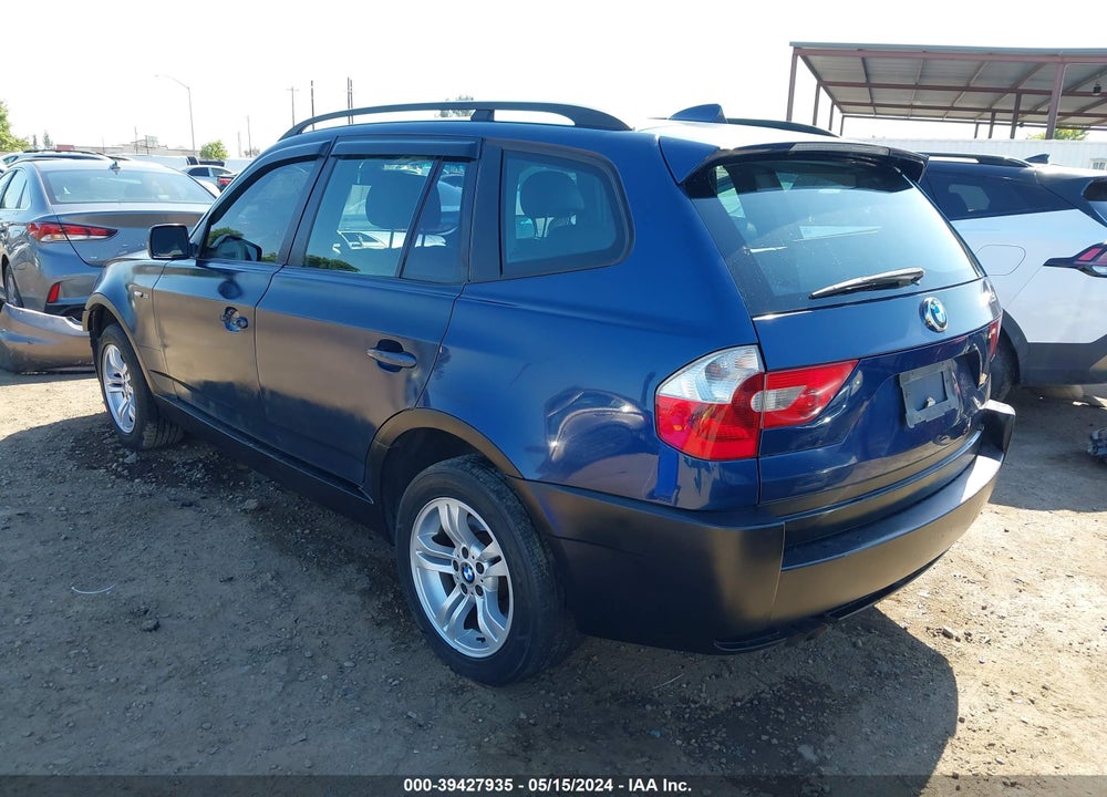 2004 BMW X3 3.0I VIN: WBXPA93464WC33484