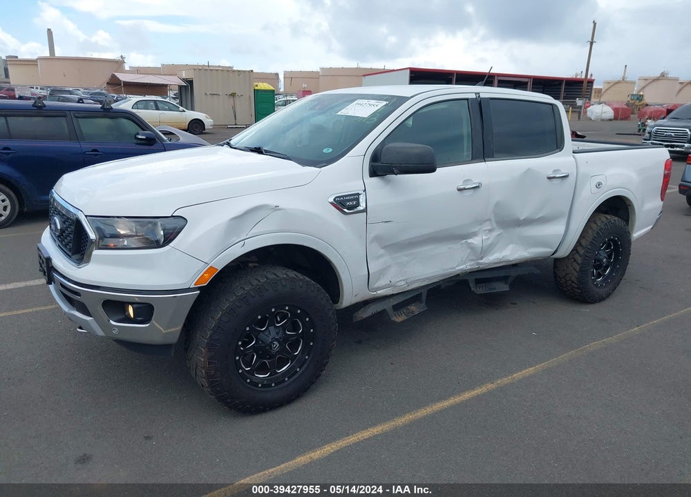 2019 FORD RANGER XLT VIN: 1FTER4EH5KLA87848