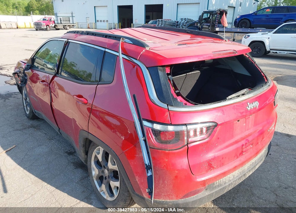 2019 JEEP COMPASS LIMITED FWD VIN: 3C4NJCCBXKT660084