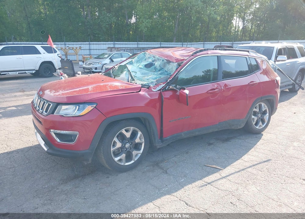 2019 JEEP COMPASS LIMITED FWD VIN: 3C4NJCCBXKT660084