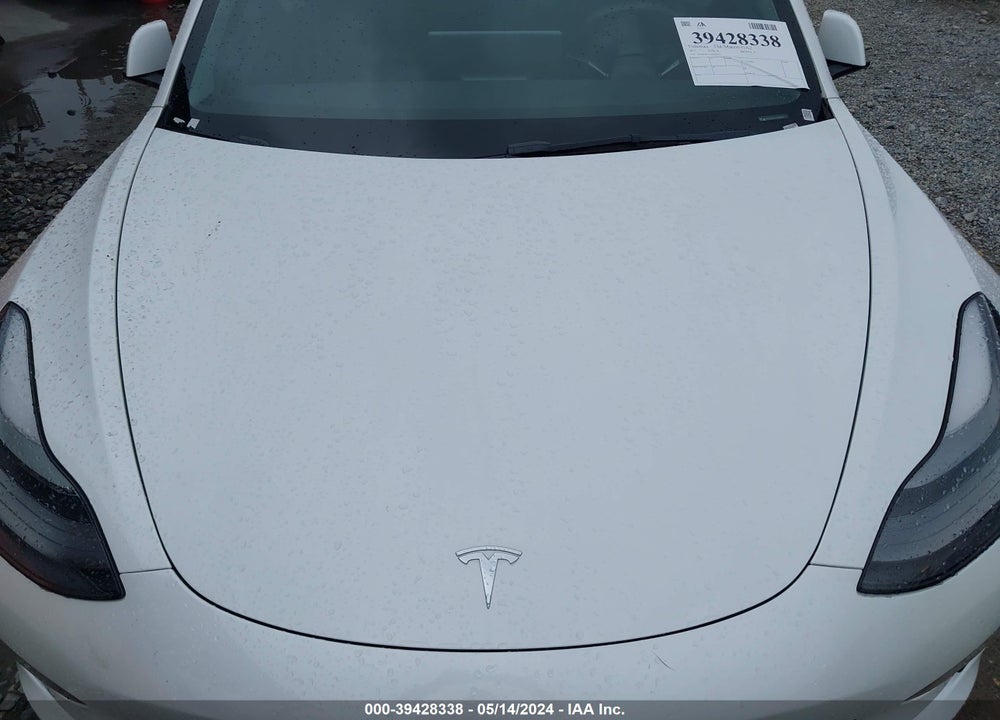 2021 TESLA MODEL 3 STANDARD RANGE PLUS REAR-WHEEL DRIVE VIN: 5YJ3E1EA1MF086027